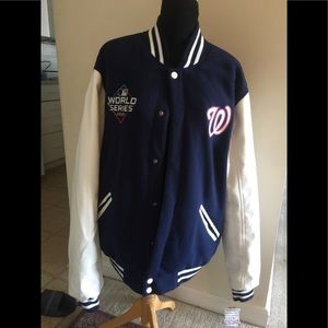 Washington Nats 2019 “World Series“ Varsity Jacket
